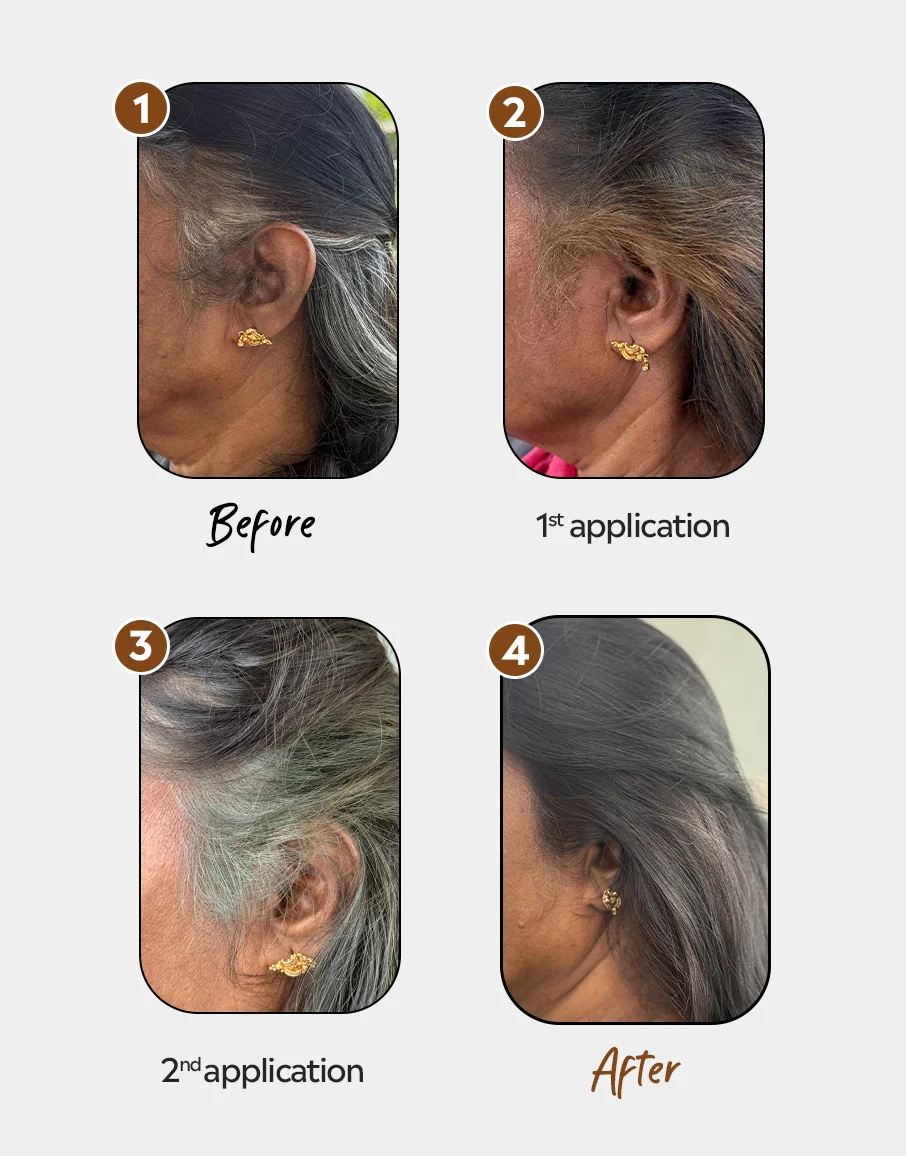 Deyga 100% Plant Based Hair Color - Black - Image 10