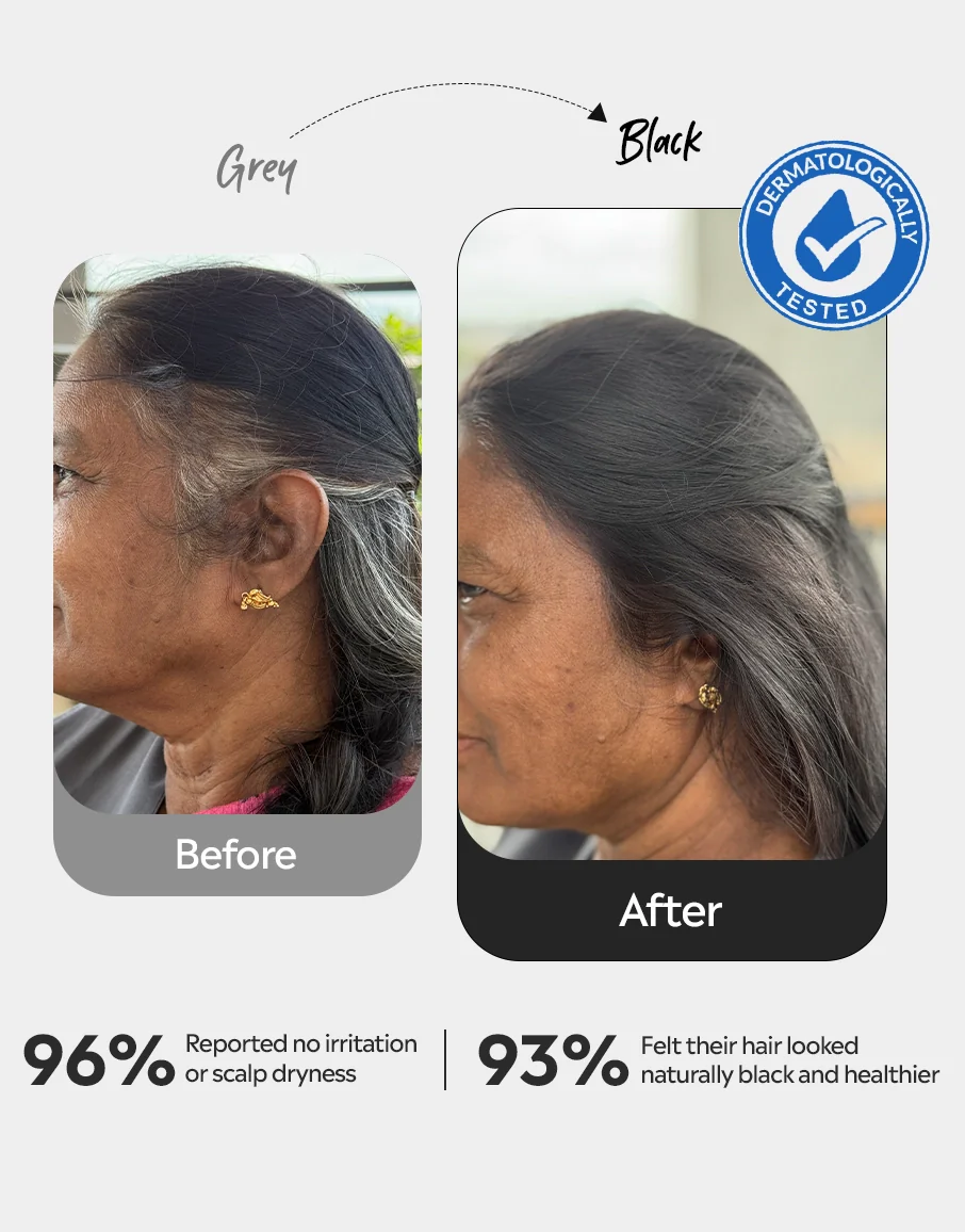Deyga 100% Plant Based Hair Color - Black - Image 4