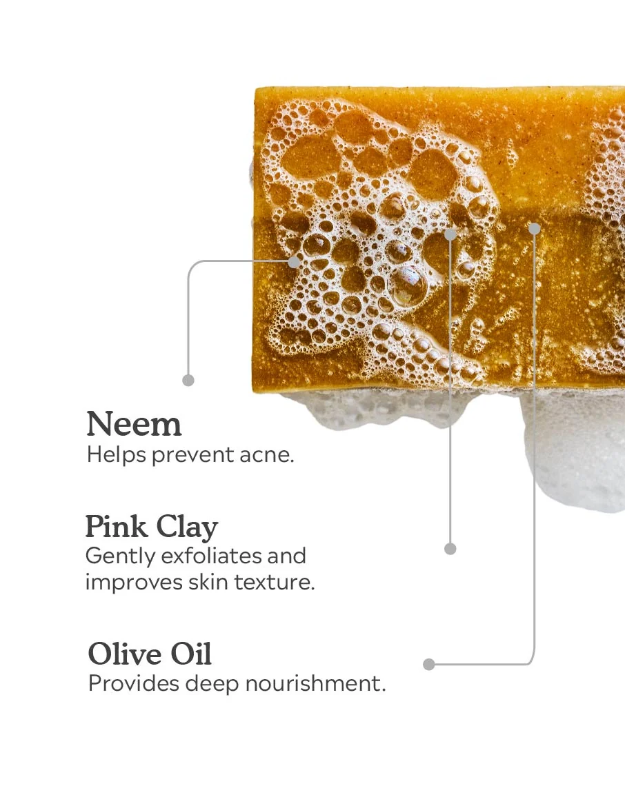 Neem and Turmeric Bath Bar - Image 2
