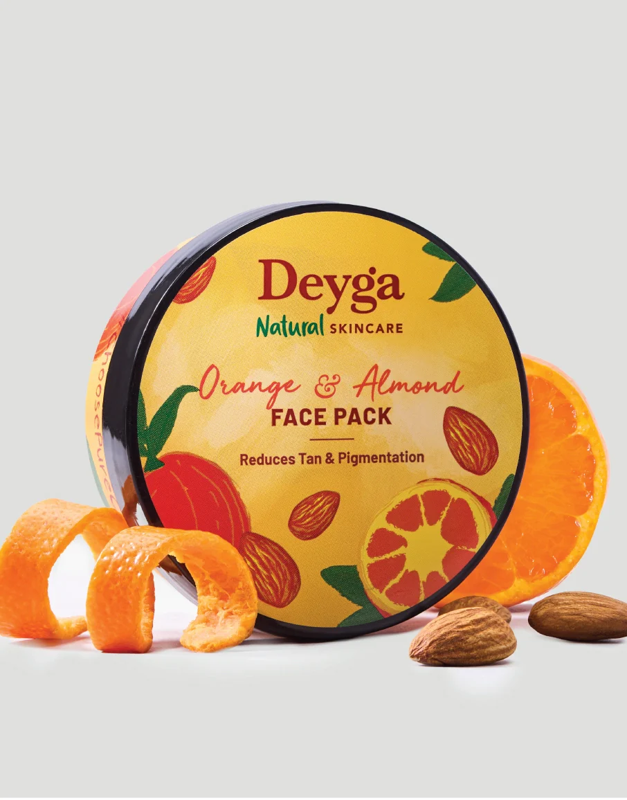 Orange & Almond Face Pack
