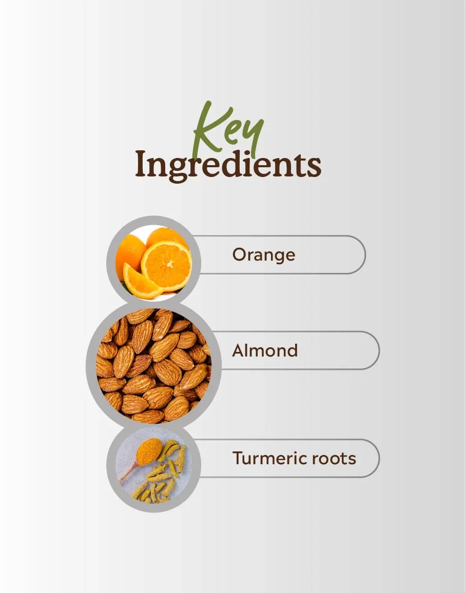 Orange & Almond Face Pack - Image 5