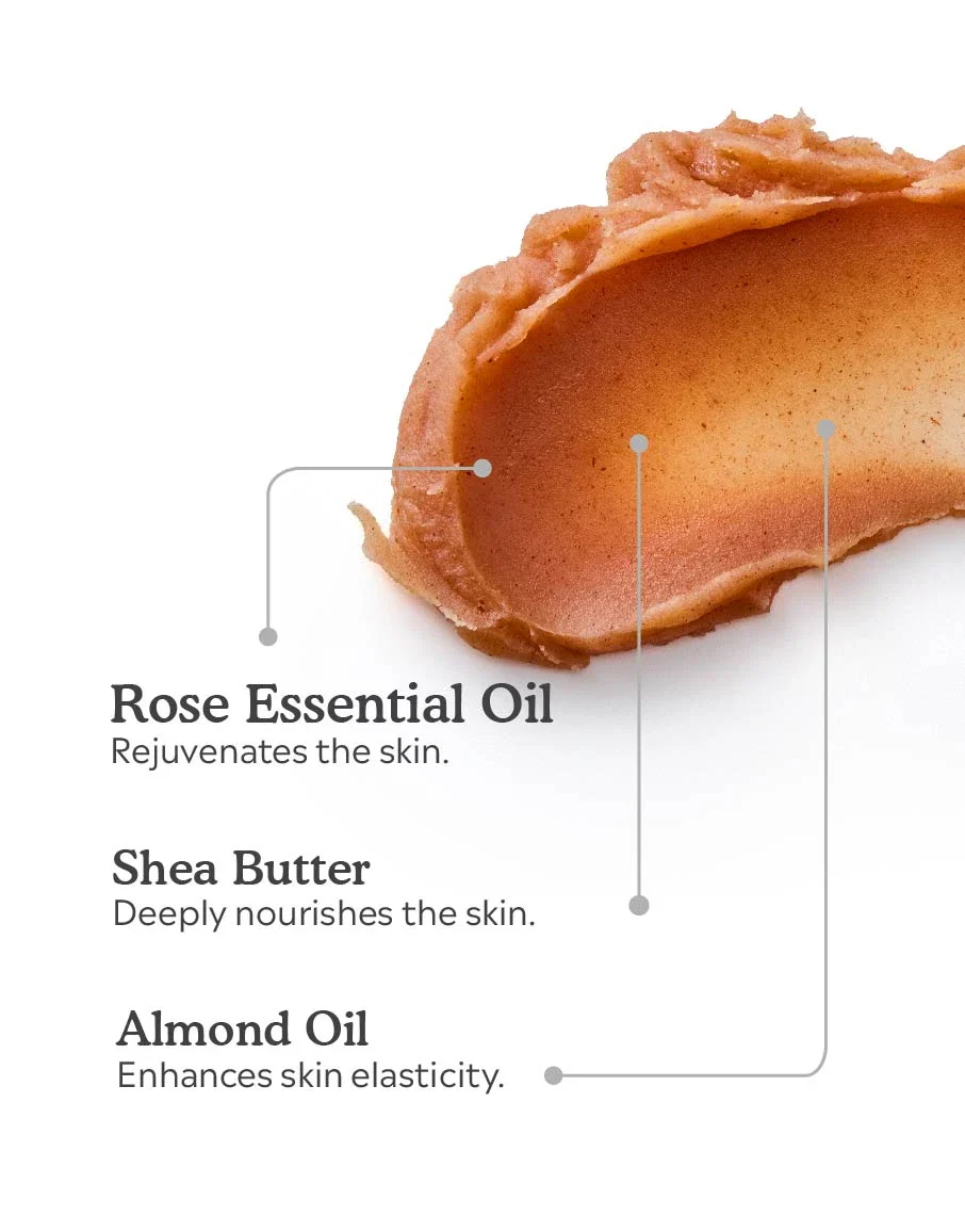 Rose & geranium body butter Mini 10g - Image 3