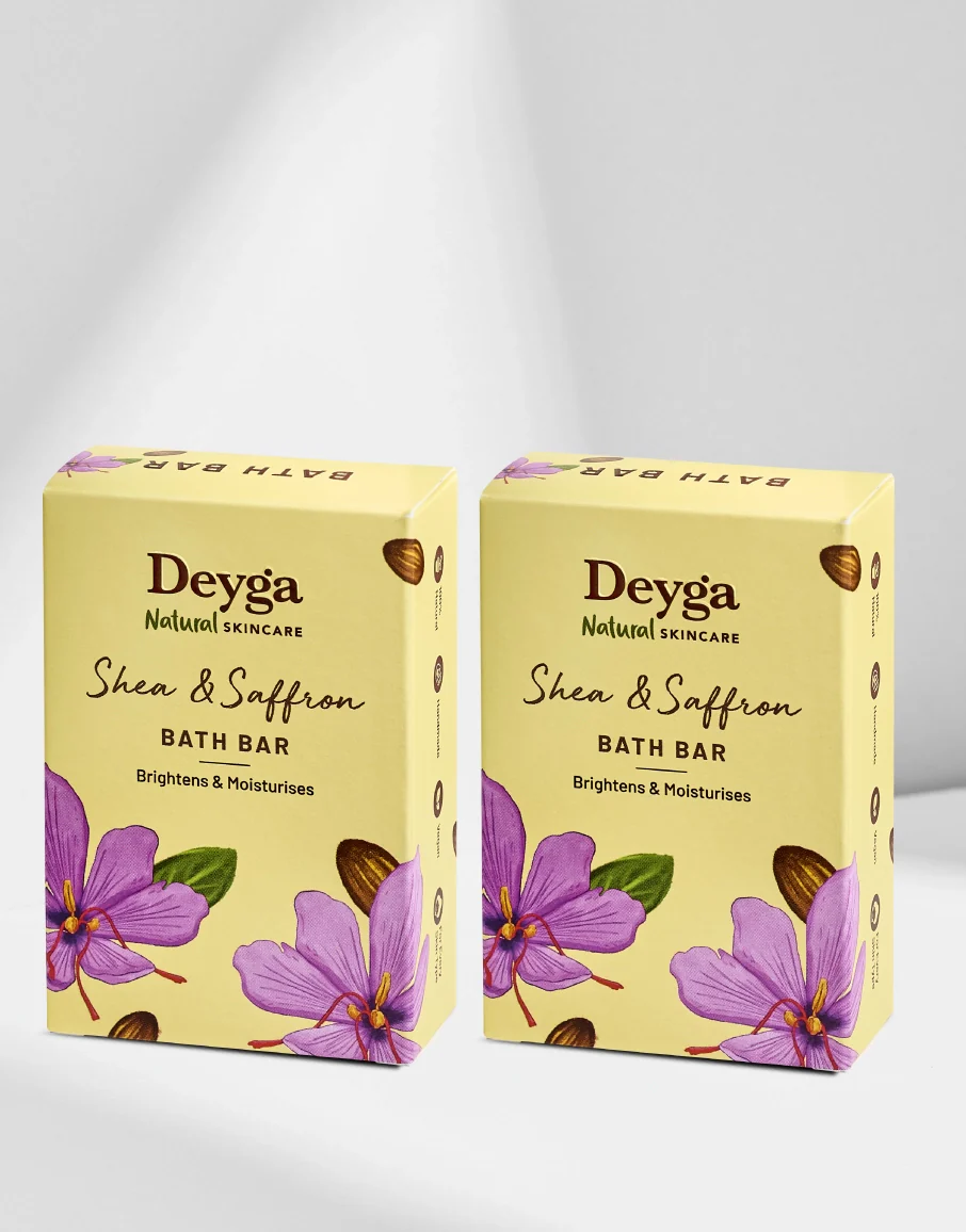 Shea Saffron Bath Bar - Image 3