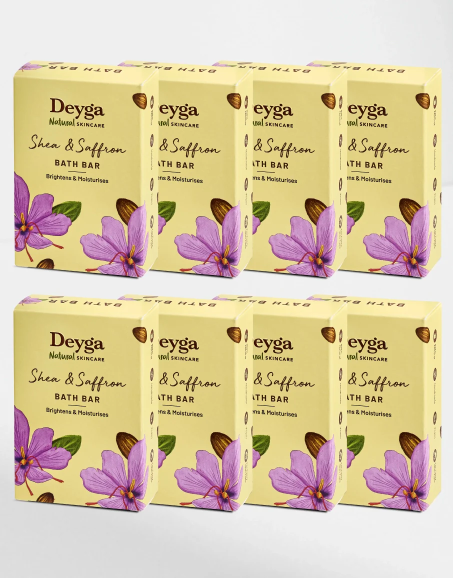 Shea Saffron Bath Bar - Image 5