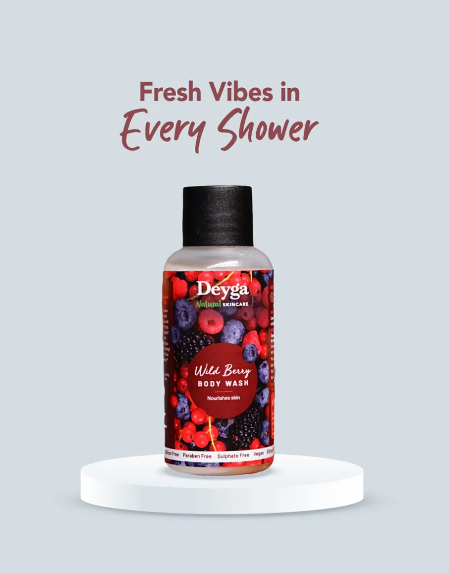 Wild Berry Body Wash - 50ml - Image 2